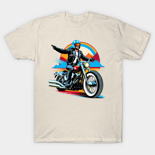 Easy Rider T-Shirt by TaevasDesign